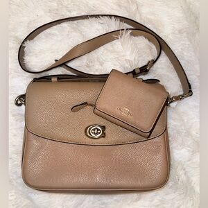 Coach crossbody with wallet